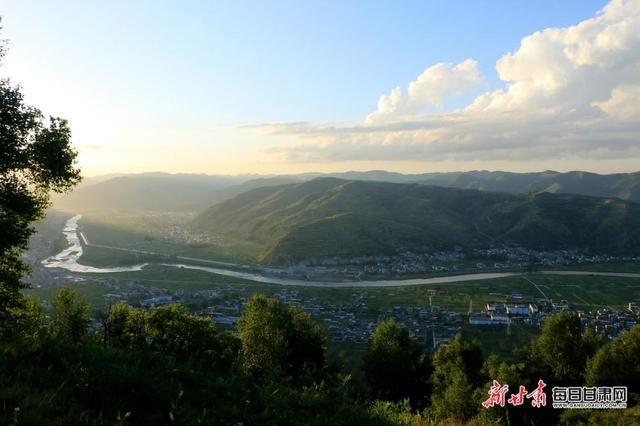 洮河:一曲清流润岷县 田畴沃野织锦绣