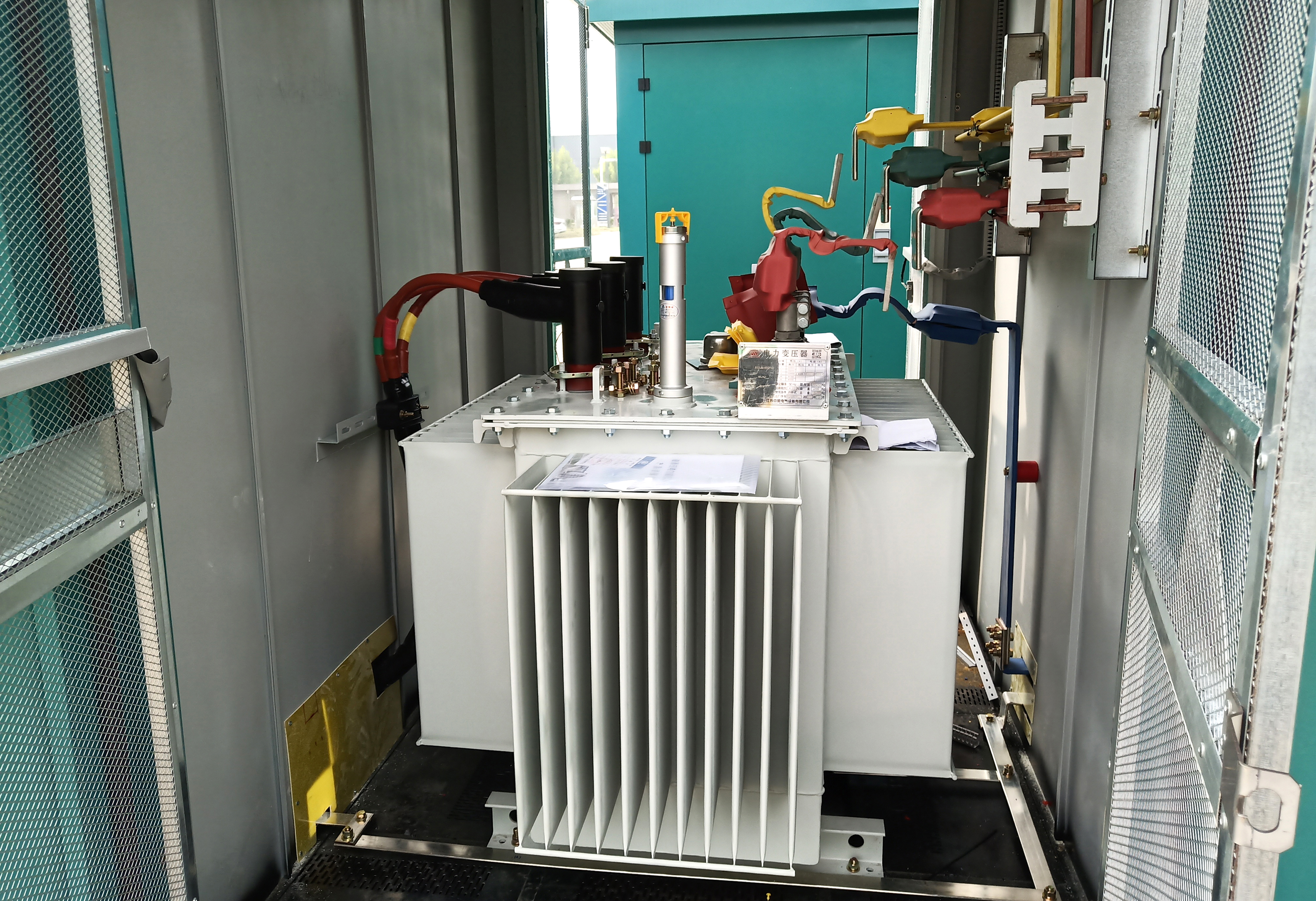 国家电网标准箱式变电站,国网绿箱变图片