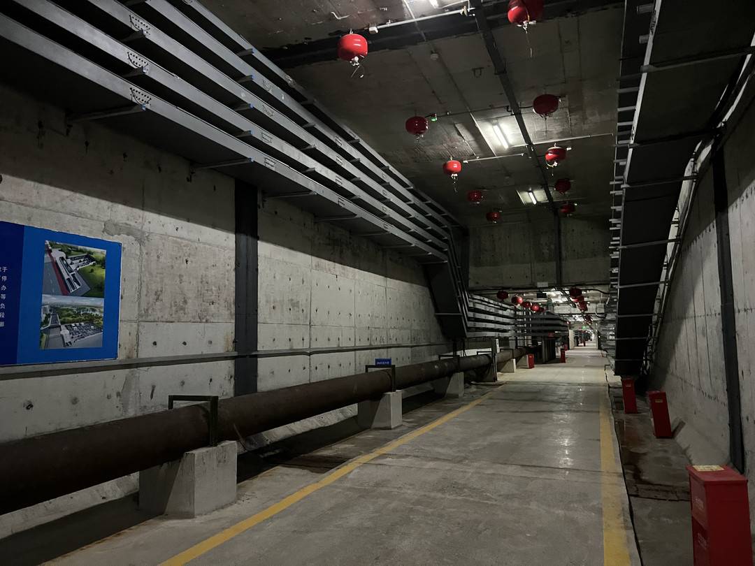 管线的地下"房子"是什么样?探秘成都城市地下管廊生命线