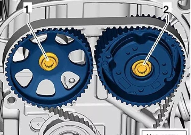 ea211曲轴后油封齿圈怎么对