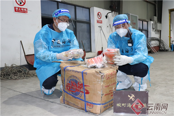 畹町海关落实"国门守护"行动 筑牢食品安全防线