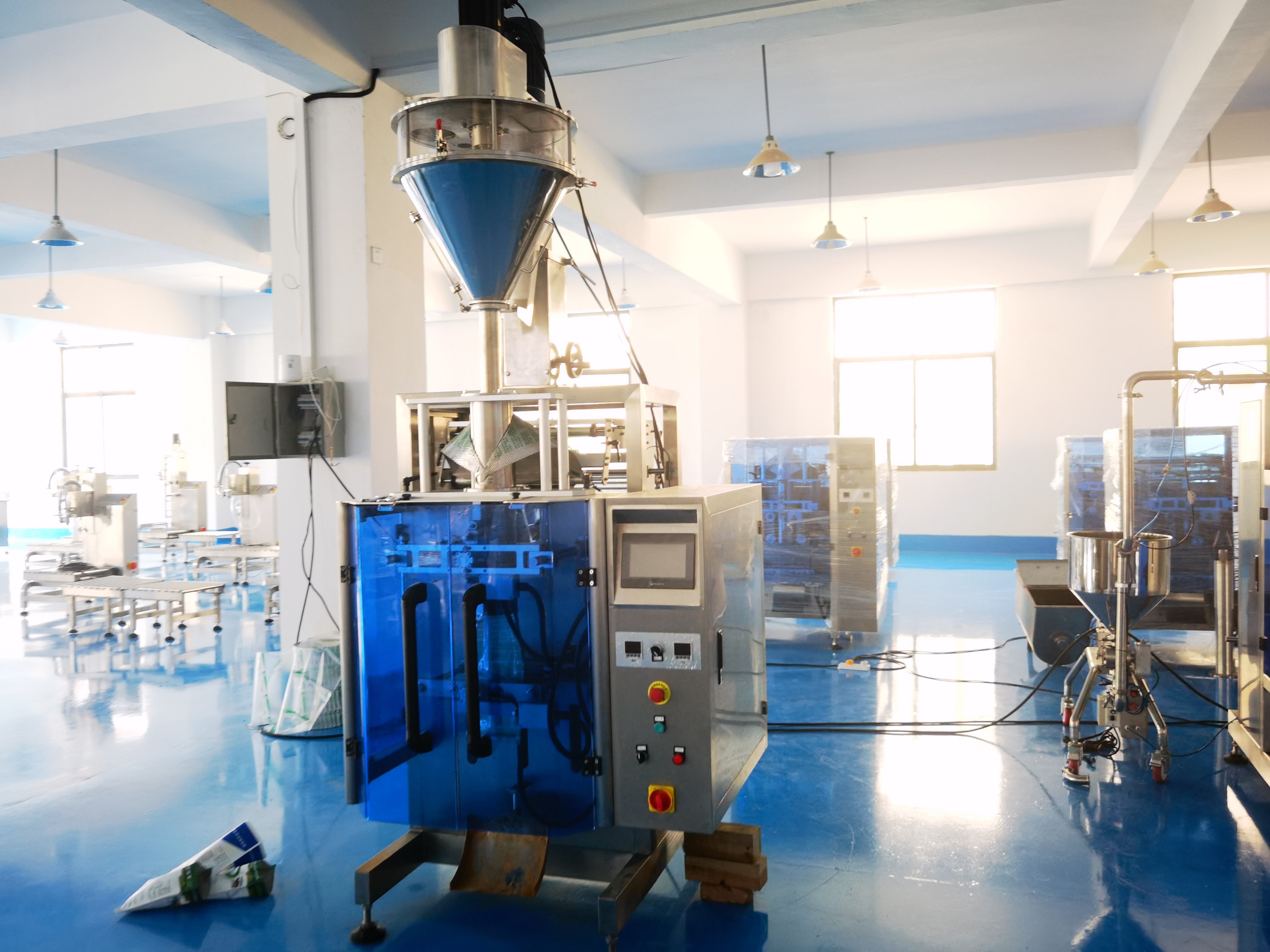 肉粉包装机整套设备炫酷五大高科技——多功能包装机