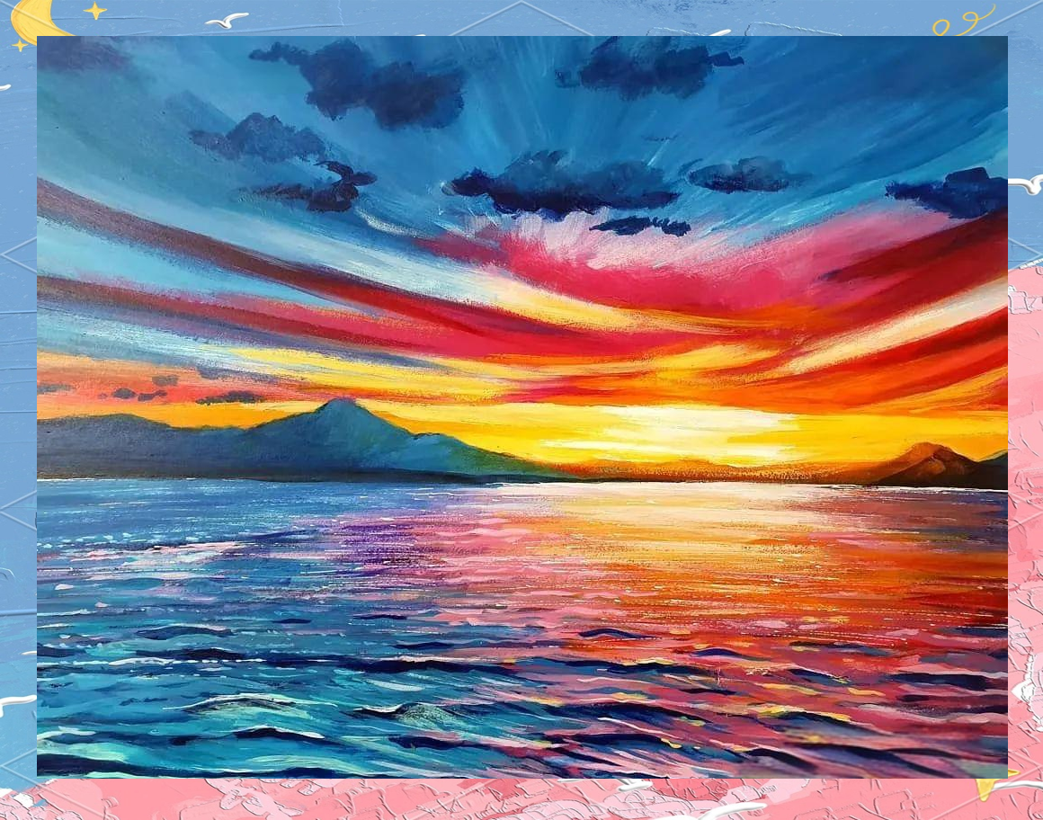 画风景画需运用多种技巧,让色彩更具创意与美感!