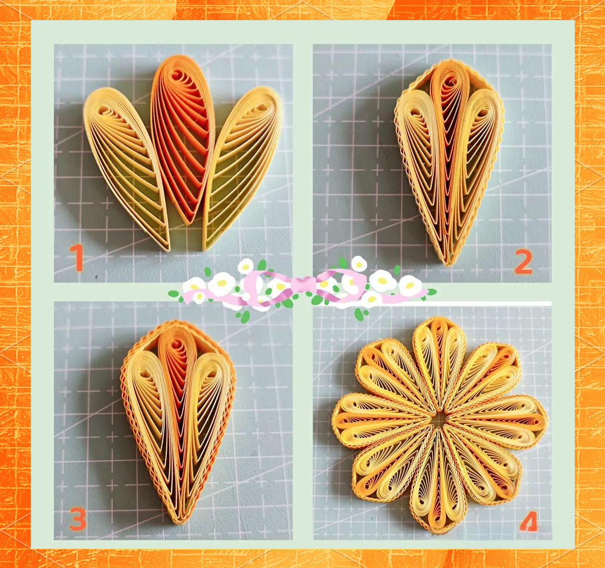 柒月衍艺黄色系挂饰制作教程