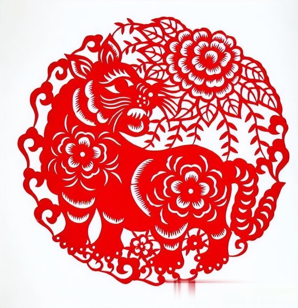 十二生肖对称虎年运势图(十二生肖对对肖是什么)