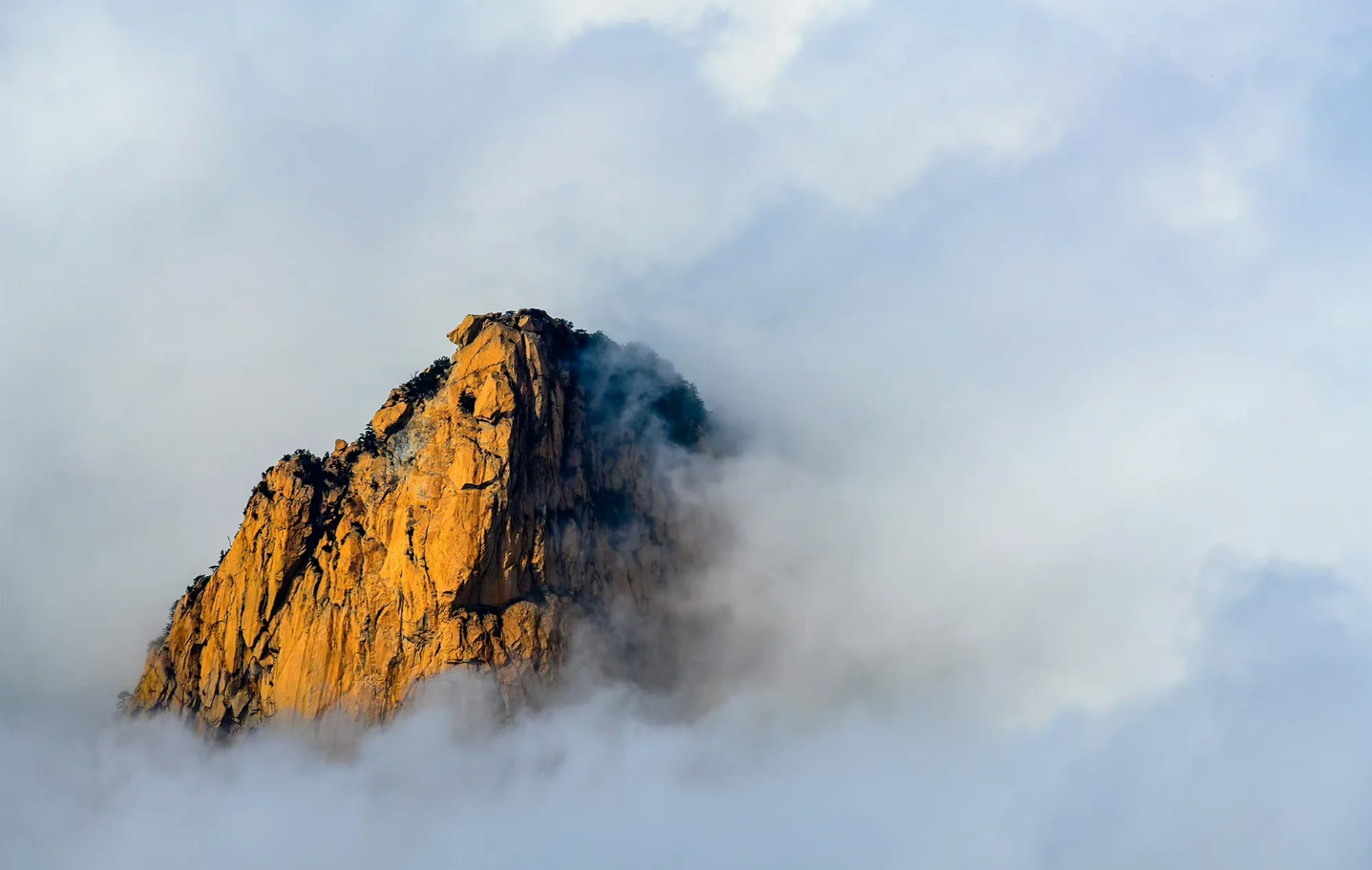 密云雾灵山风景区图片