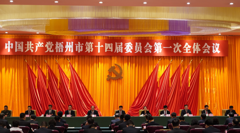 梧州选出新一届市委领导班子