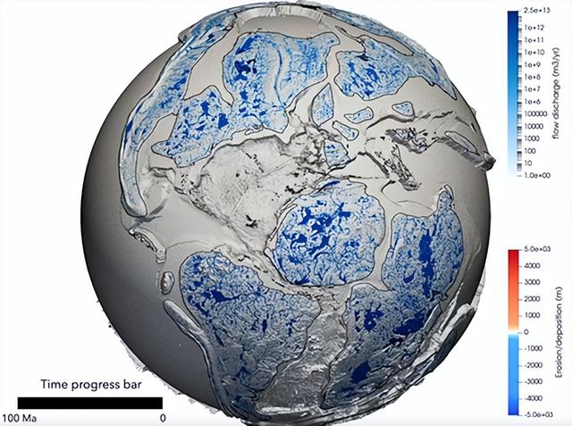 新模型揭示地球过去1亿年历史