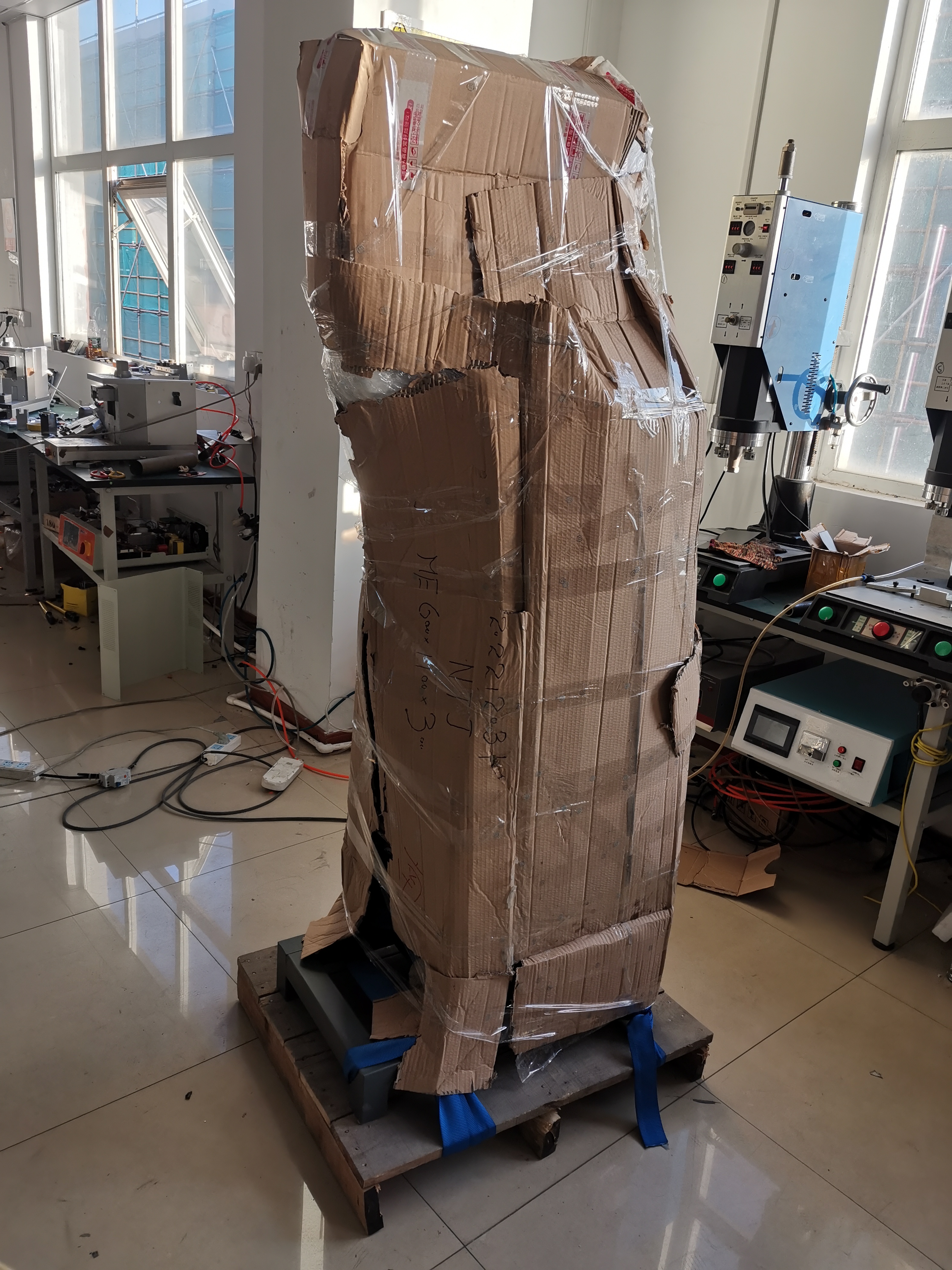 胶泥腻子粉阀口袋超声波封口机