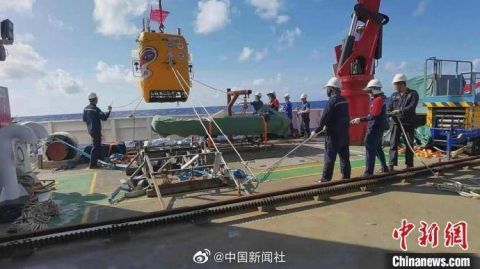 哈工程悟空号全海深auv下潜深度达7709米,创中国记录