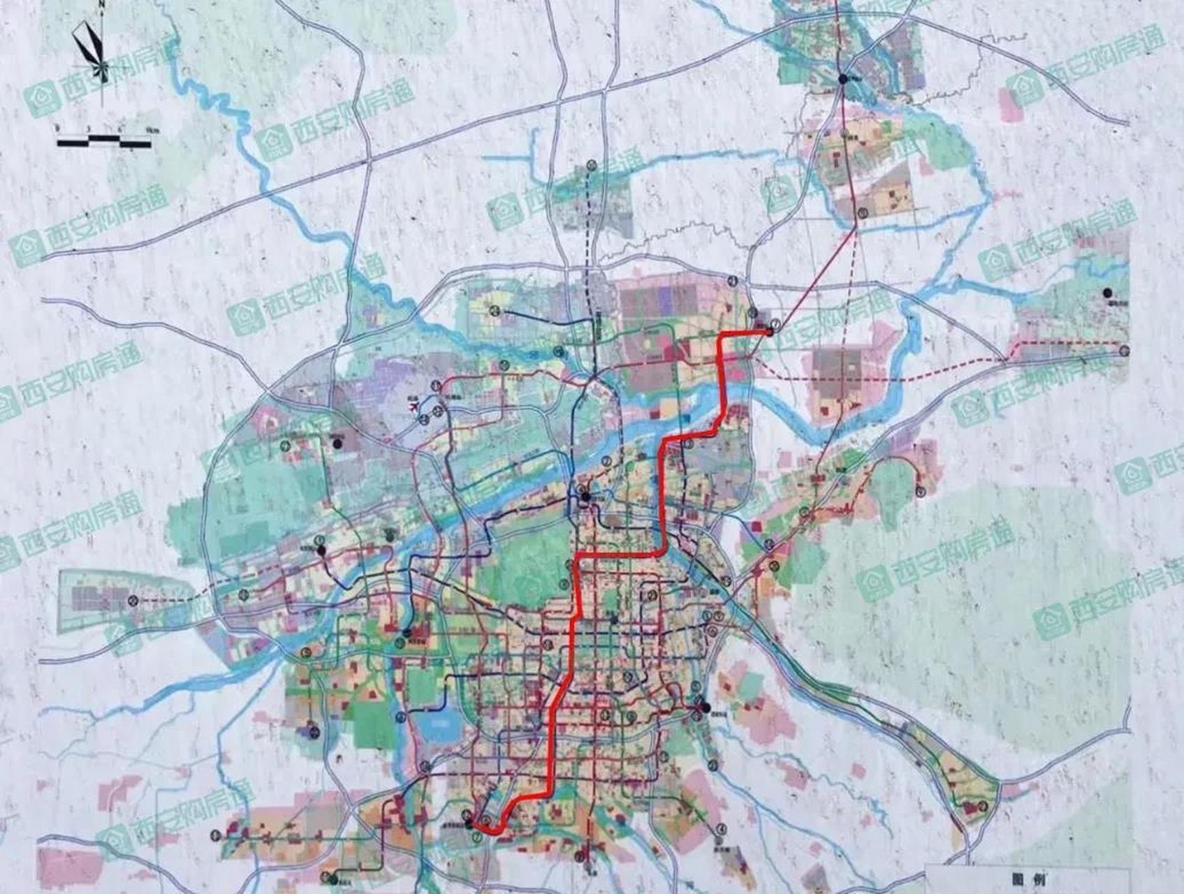 西安7号线地铁图片