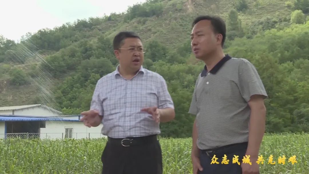 刘鹏程检查指导瓦窑堡街道抗旱减灾工作