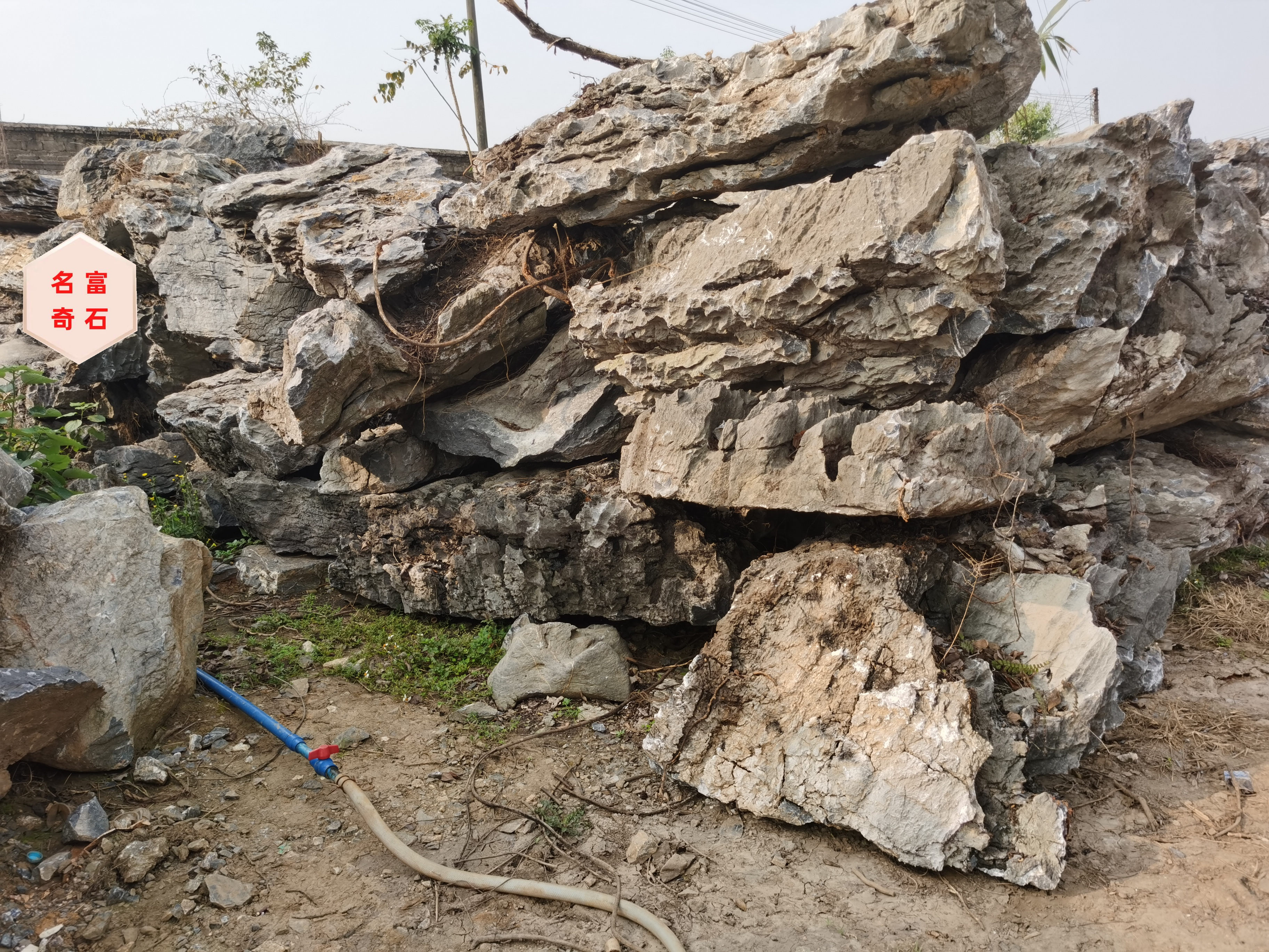 江苏园林石-假山制作英石