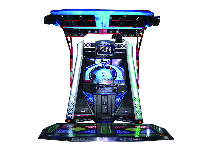 二手原装e舞成名大型游戏机跳舞机图片视频