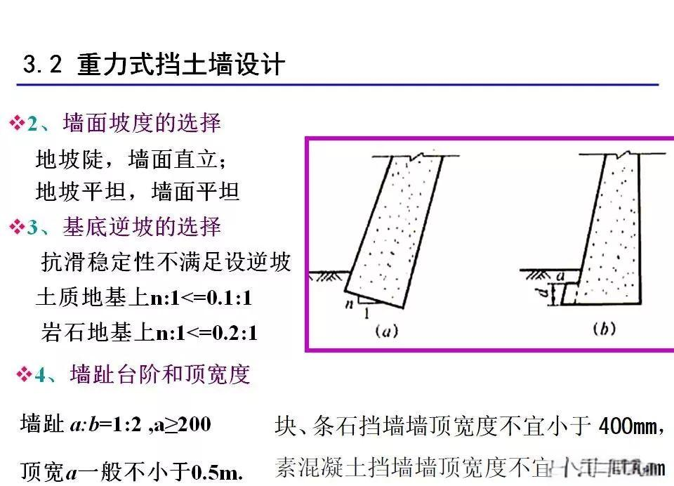 挡土墙的多样分类与重力式设计,附图示及实例照片
