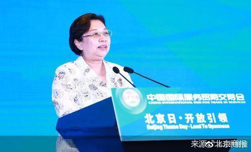 收官·北京日丨北京市副市长王红:北京服务业扩大开放重点在科技