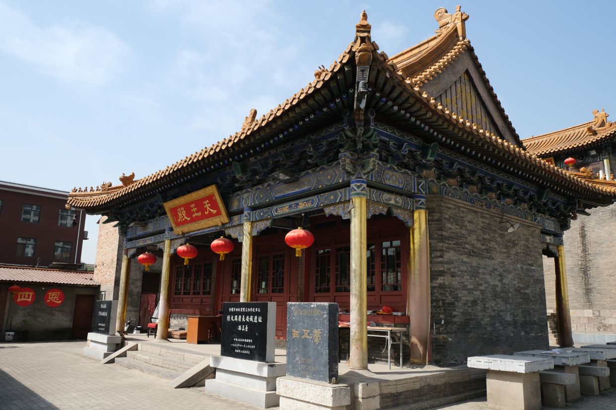 西安西五台云居寺是一座尼姑寺院造型奇特拍照胜地