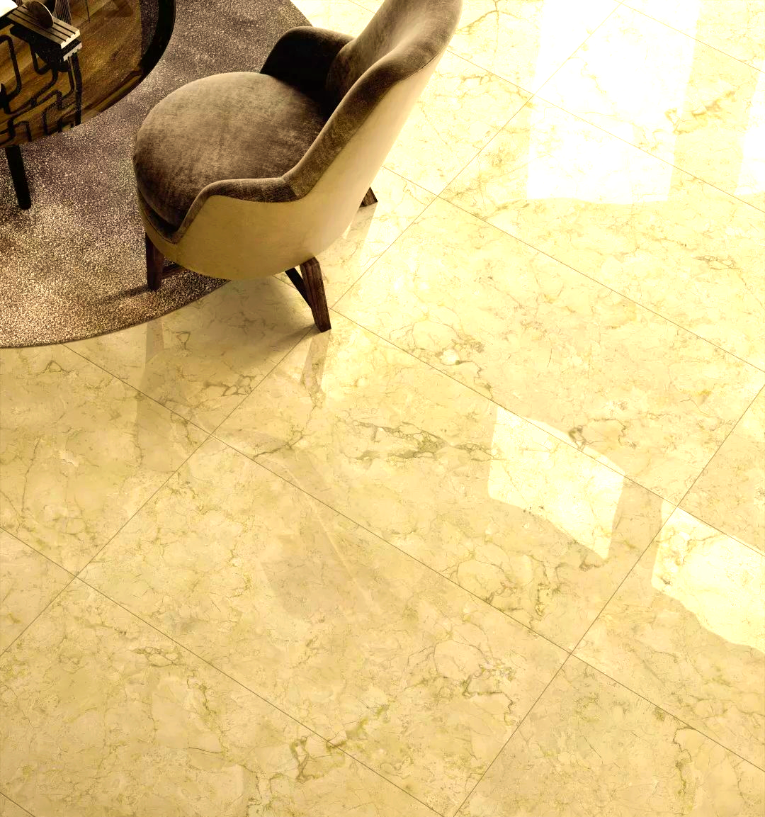多款经典米黄色大理石瓷砖,家居装修的优选选择