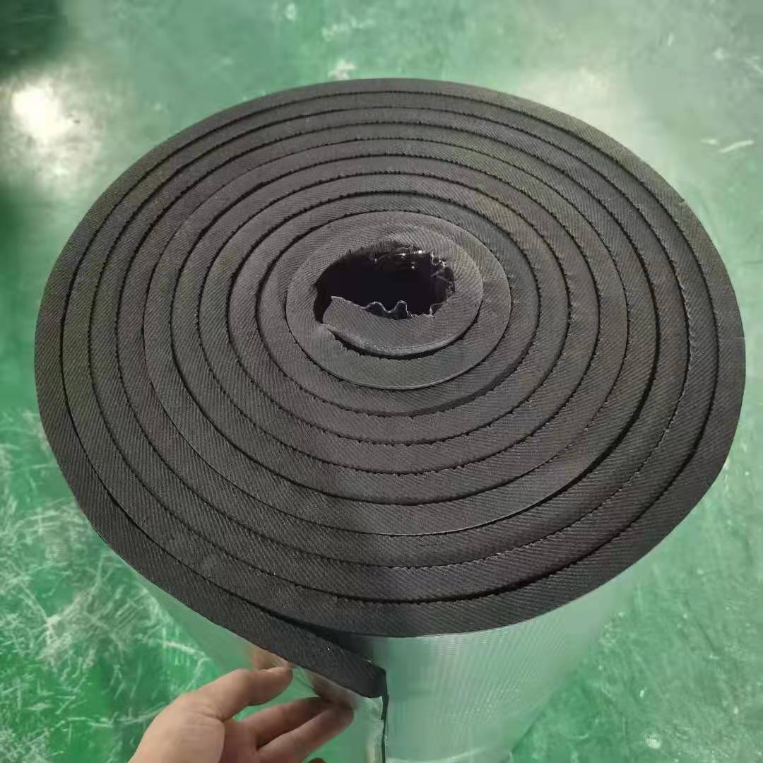 橡塑保温棉 铝箔贴面橡塑保温棉