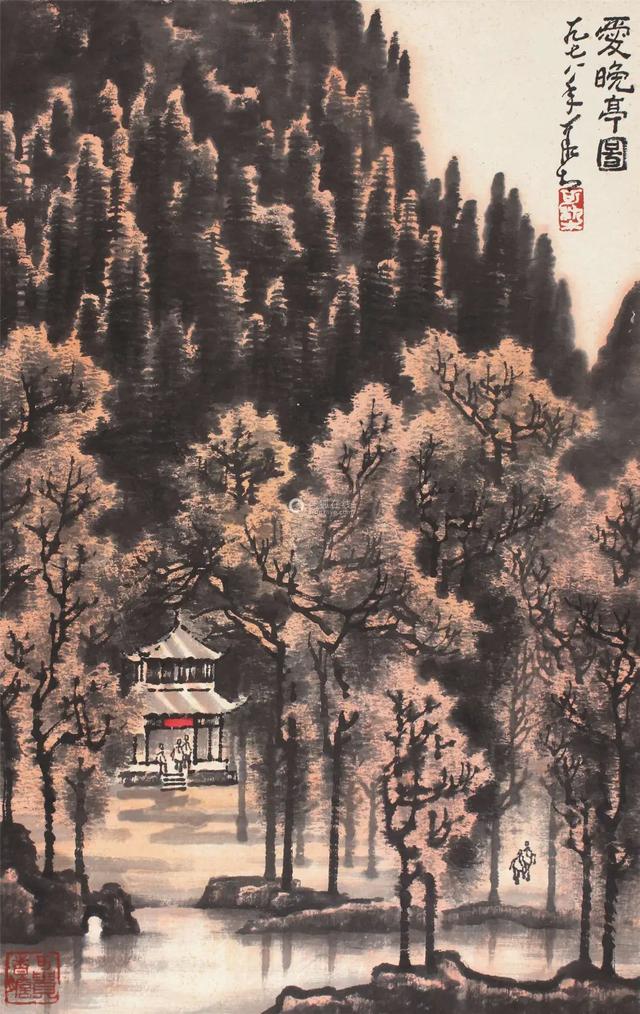 李可染山水画赏析