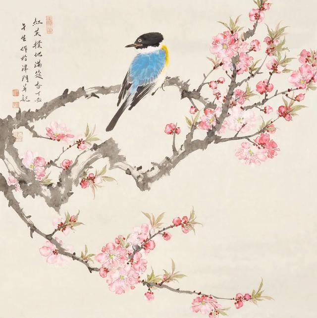 70后的我分享70后画家周午生老师花鸟作品,欢迎大家来看画