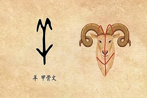 羊的象形字怎么写图片图片