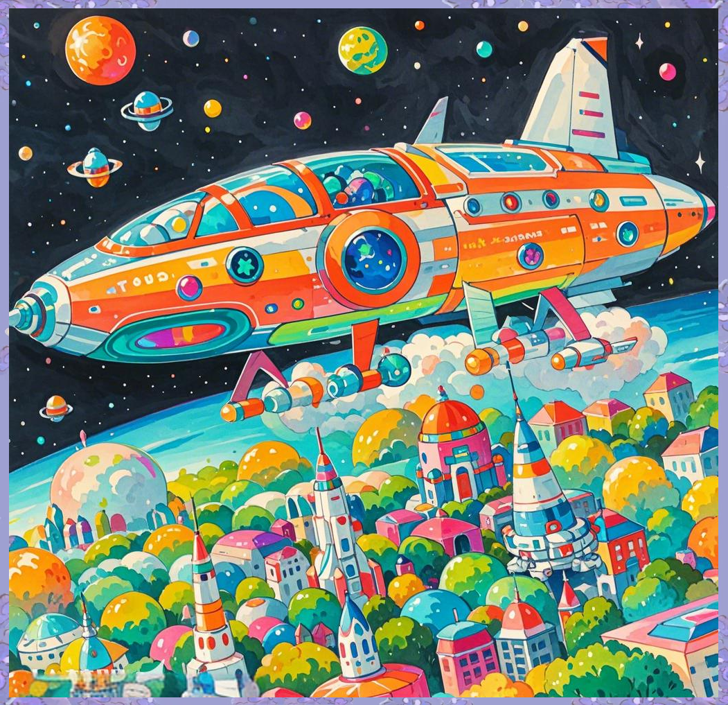 《梦幻星空:太空机械美学》科幻画参赛作品欣赏 未来科技主题突出