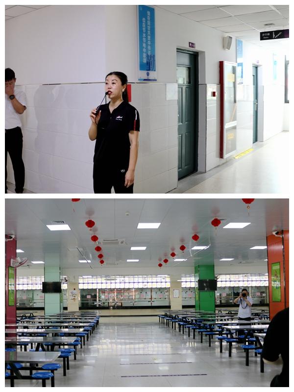 走进咸阳彩虹中学高中校区