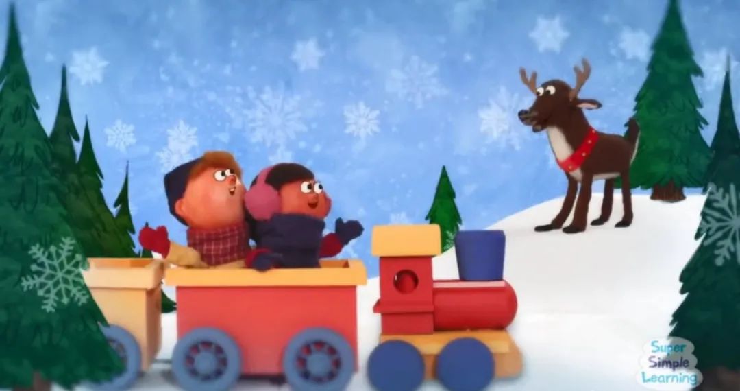 英文启蒙儿歌唱跳|hello reindeer 圣诞主题儿歌