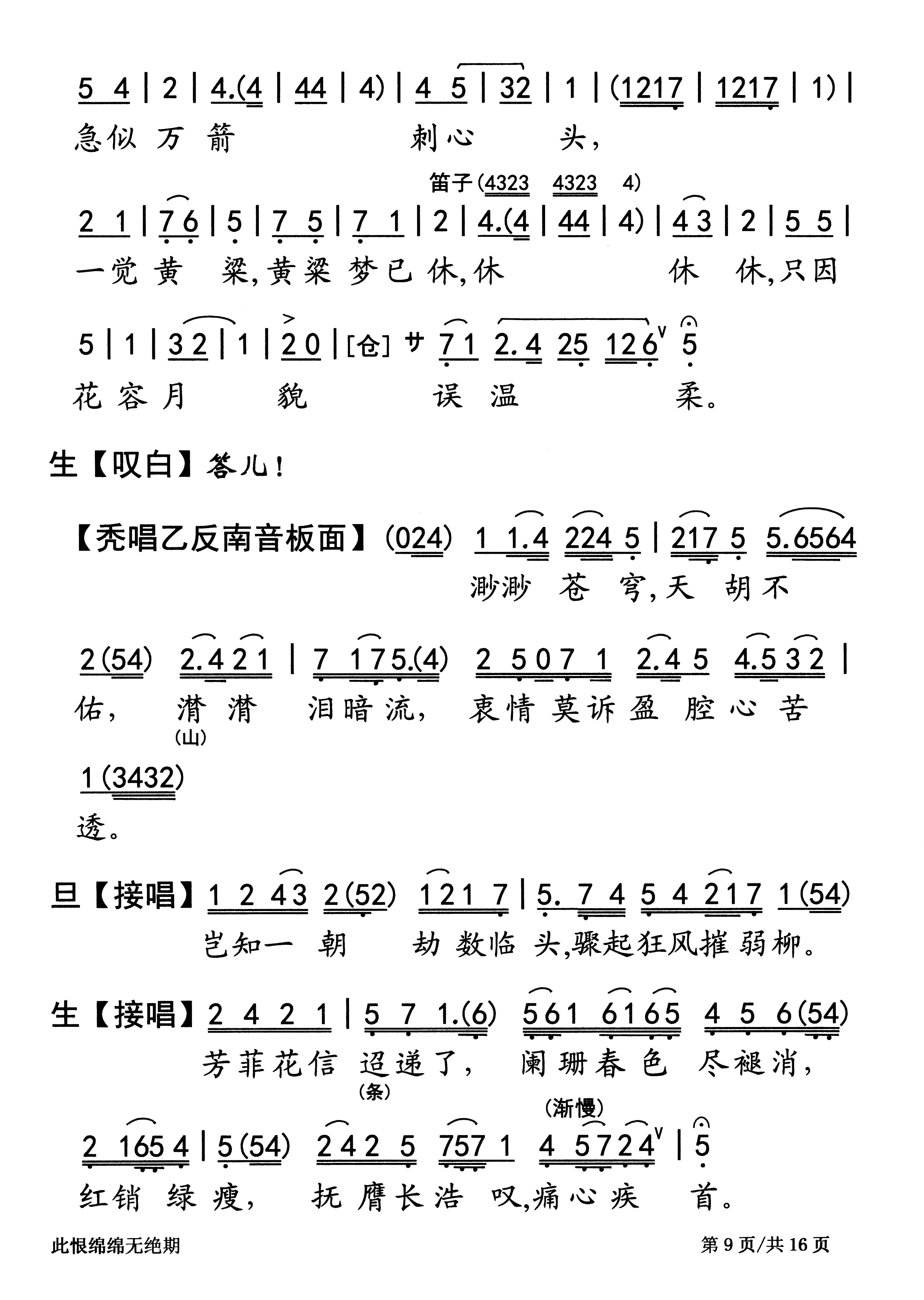 粤曲找简谱方法图片