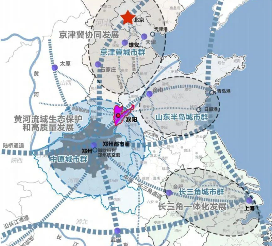 濮阳规划图2021年图片