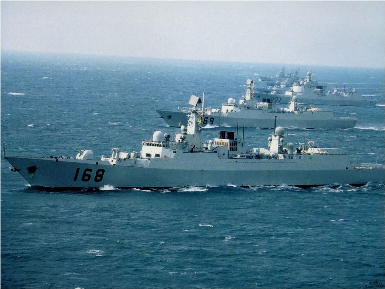 052b"广州舰"加装32垂发,或许又是一艘"大号054a"!