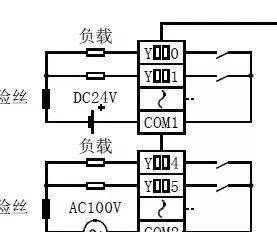 三菱fx3u通讯口接线图图片