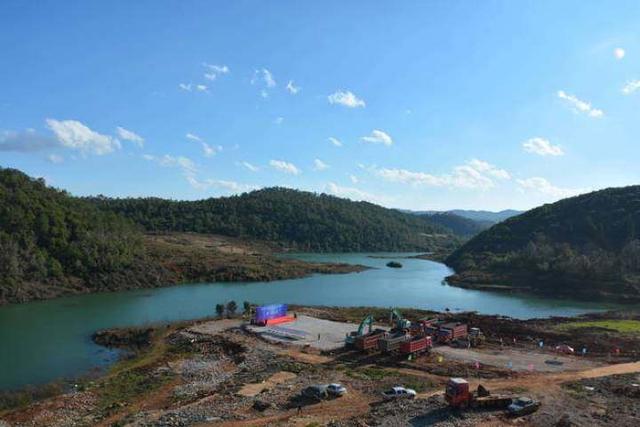 陆良县活水乡阿岗水库中型灌区光伏提水工程建设项目开工