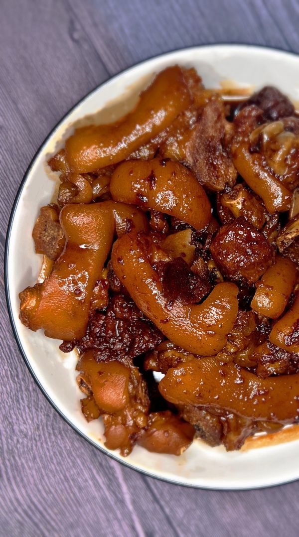 学会这些超级下饭酸甜话梅猪手,孩子多吃三碗饭