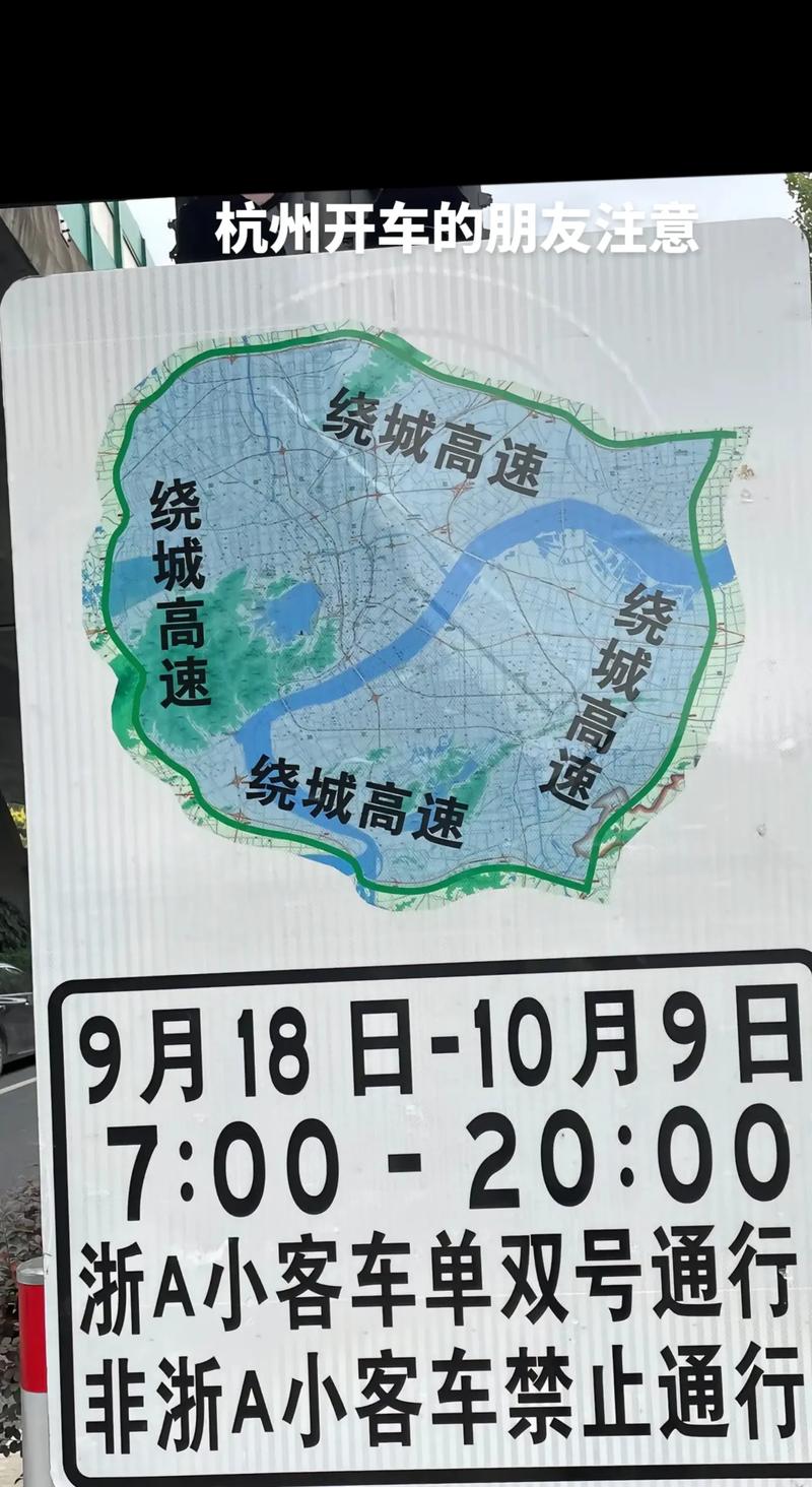 杭州今天限行尾号是多少