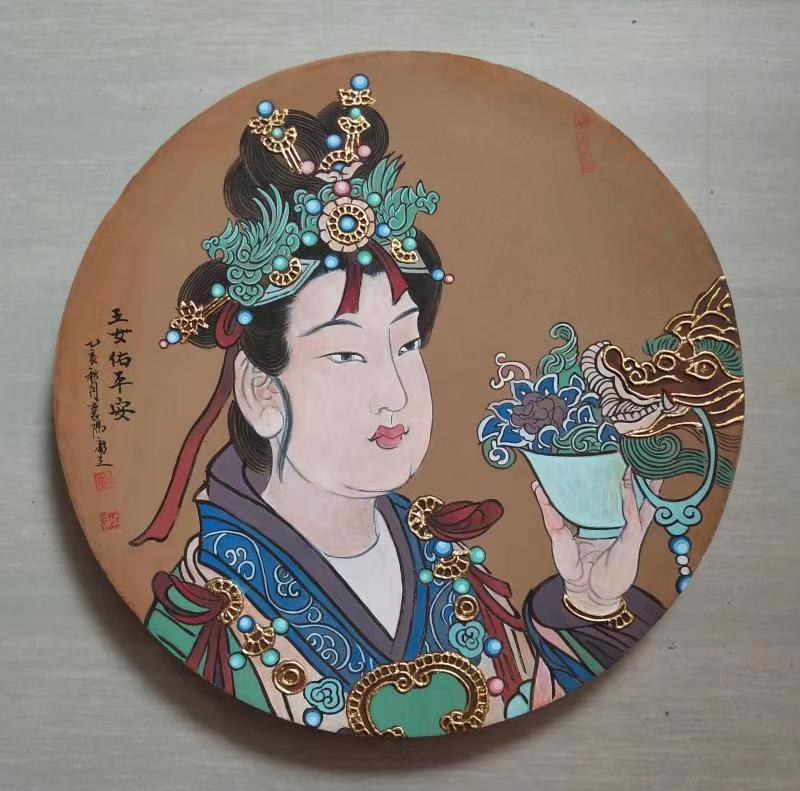 【襄遇·非遗】感受非遗之美(二十一)传统泥板壁画