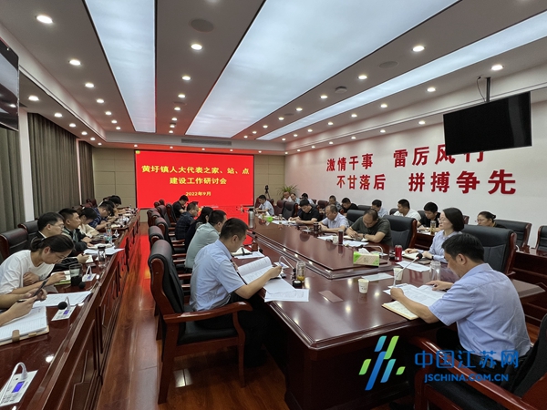 盐城响水县黄圩镇组织人大代表开展民生实事项目建设专项视察活动