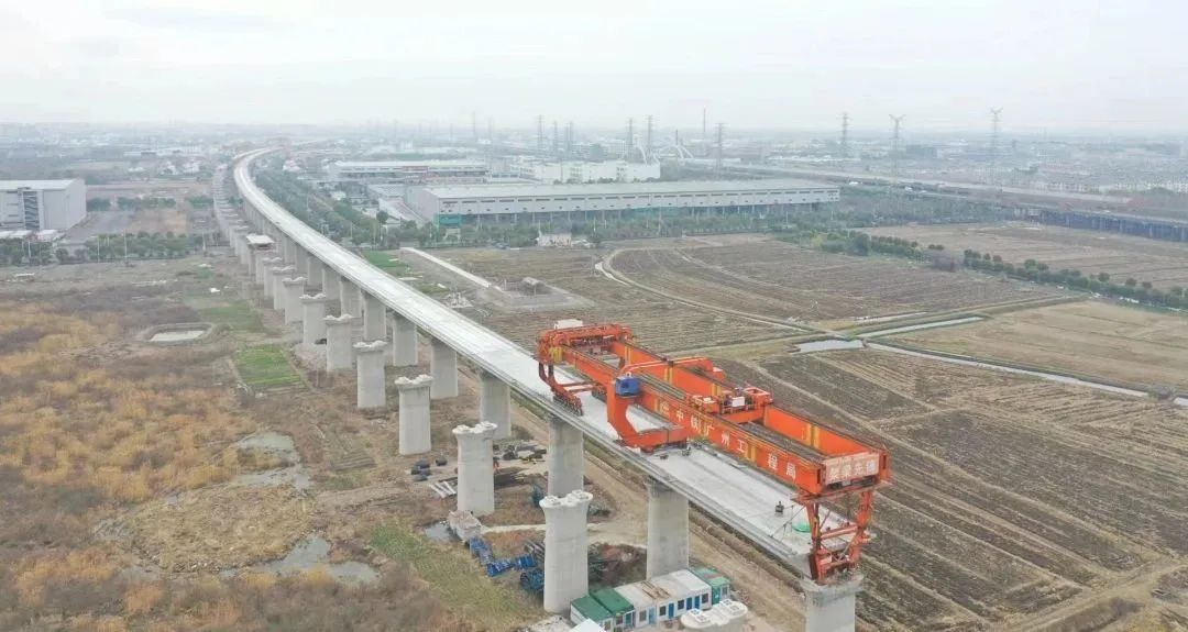 期待!沪苏湖铁路练塘段建设加速推进