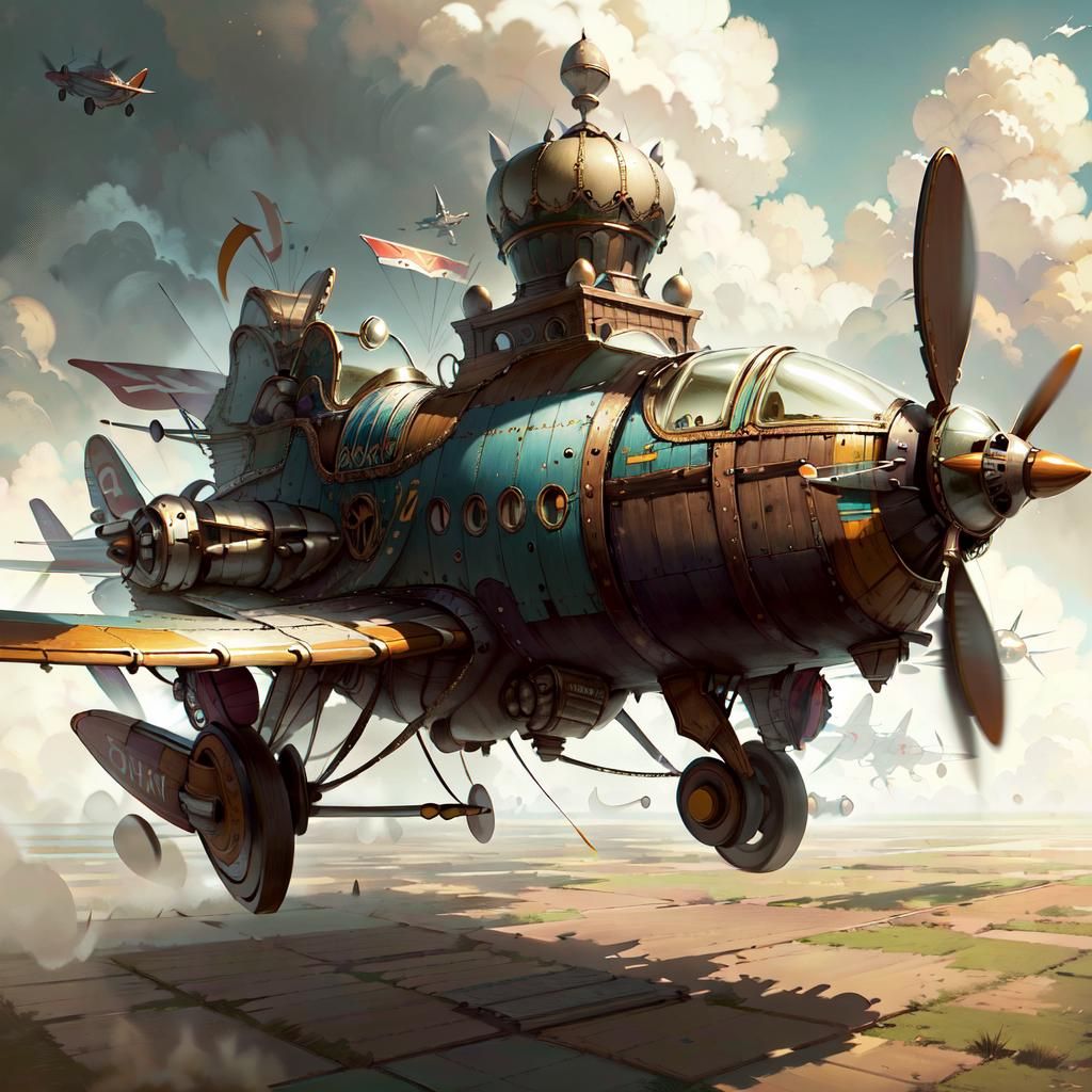 天空之城:一个蒸汽朋克风格的奇幻世界Ⅰ