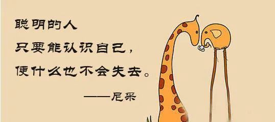 你认识你自己吗?来,对号入座一下