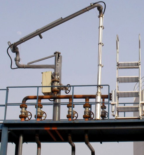 装卸车鹤管的使用安装应用于哪些介质液体化学用品?