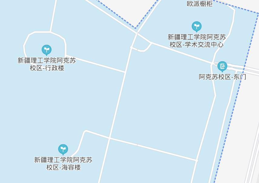 新疆理工学院地图位置图片