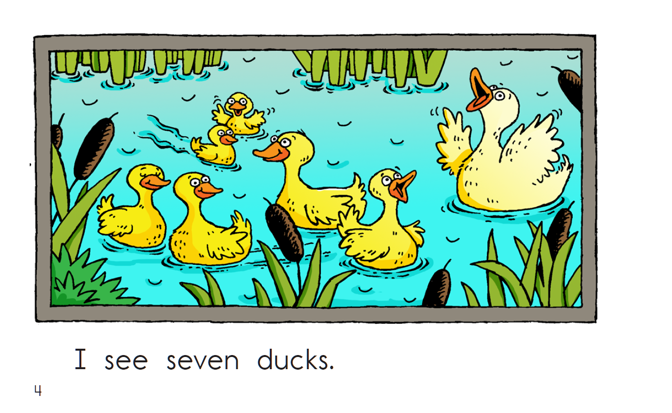 aj学 raz 英文分级阅读 level a 001 pond animals