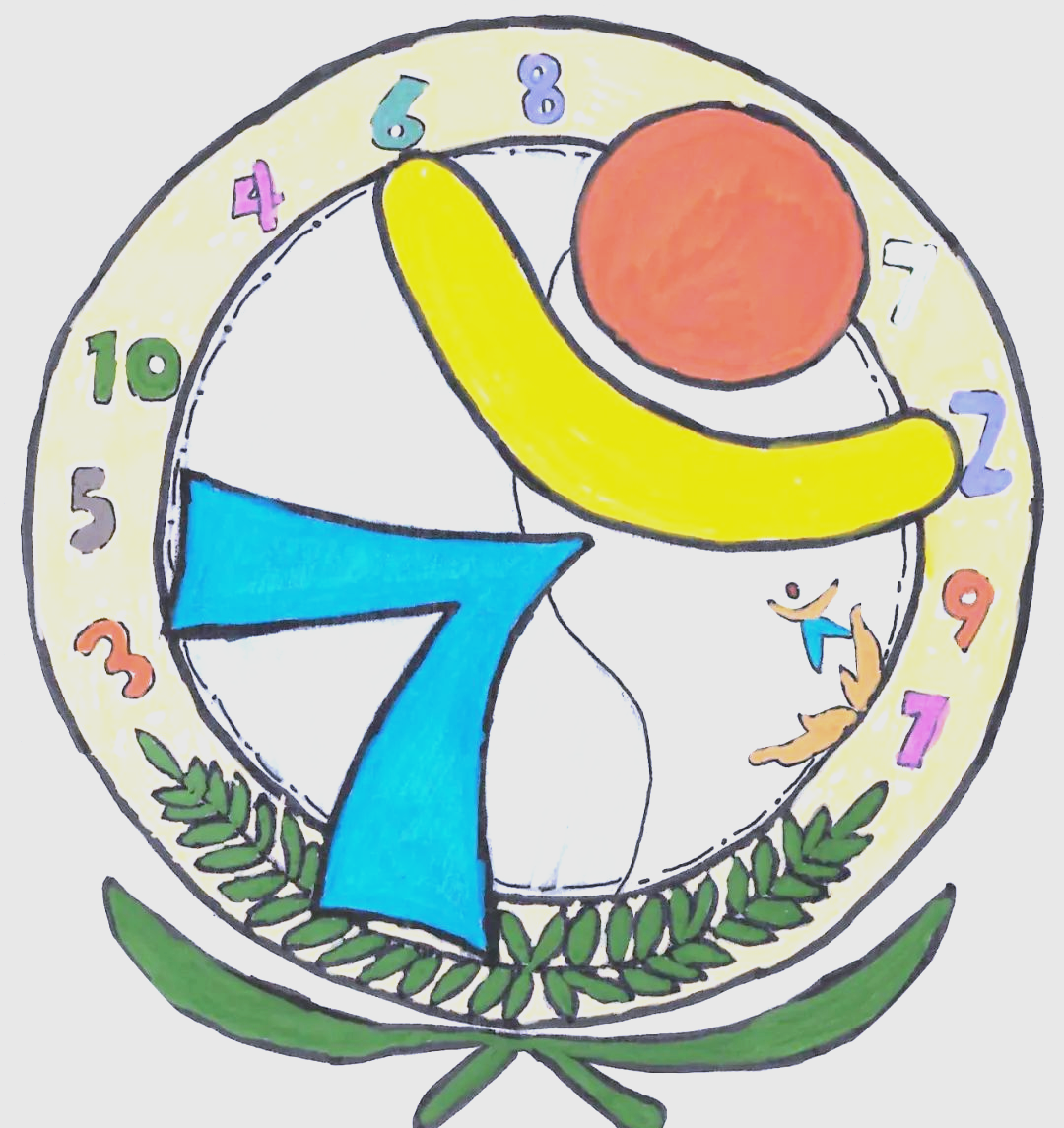 数学节节徽的设计,在保留我校校徽的基础上,融入了丰富的数学元素