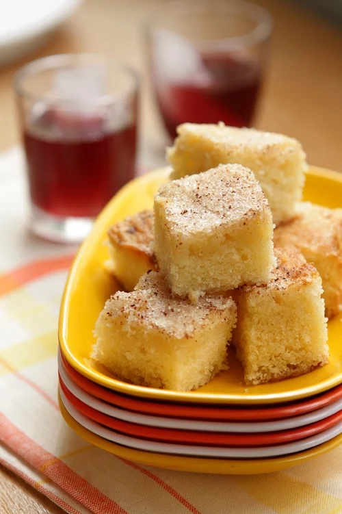 黏糊糊的肉桂蛋糕