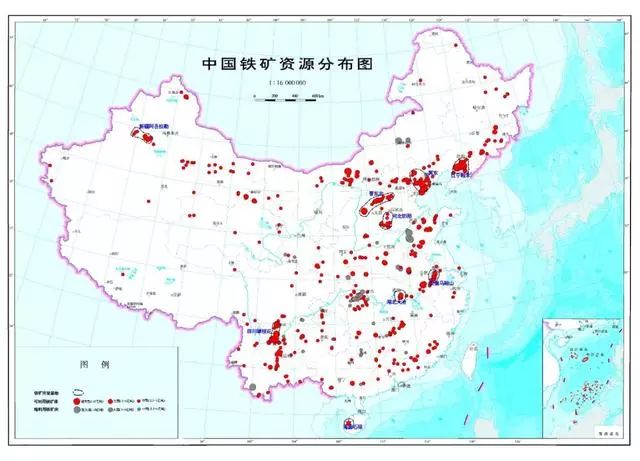 收藏|中國礦產資源分佈圖合集