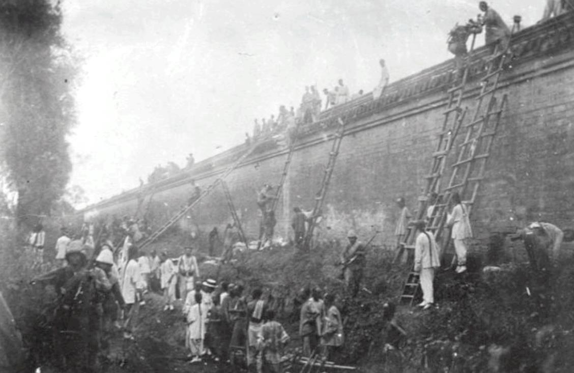 八国联军打北京城,老百姓帮忙扶梯子运弹药?历史学家:确实如此