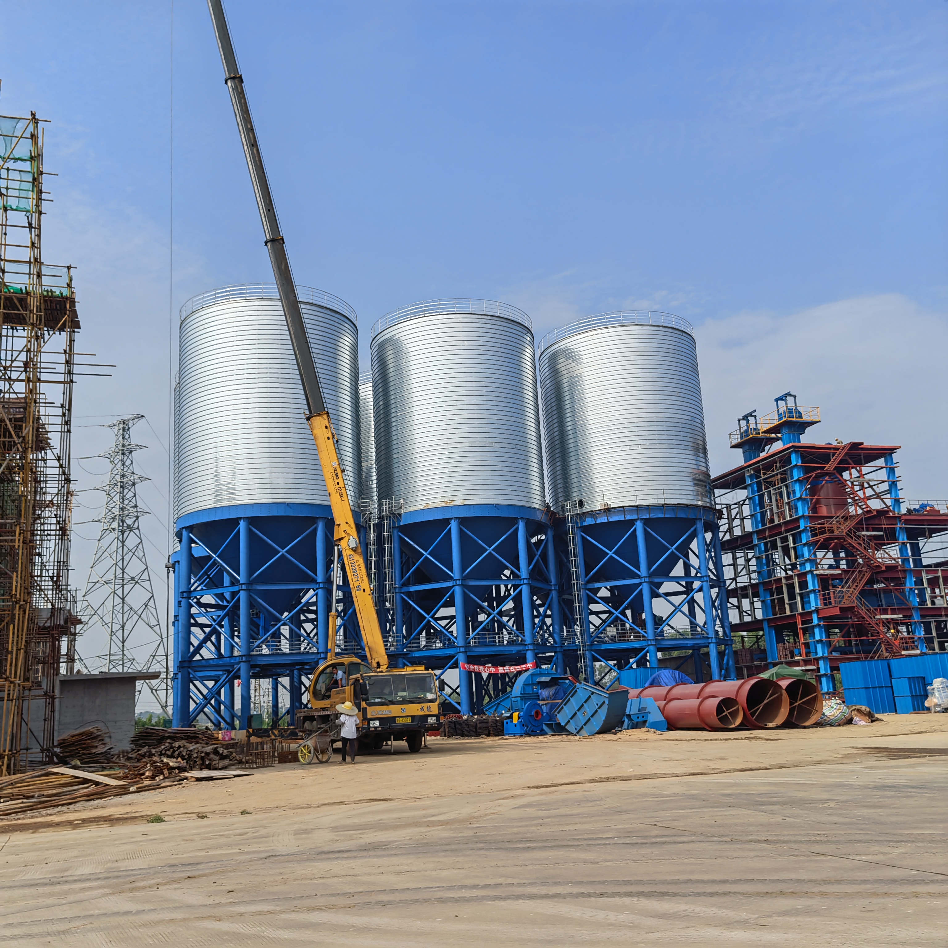 螺旋钢板仓有哪些独特的特点?