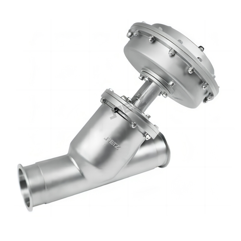 进口卫生级气动角座阀